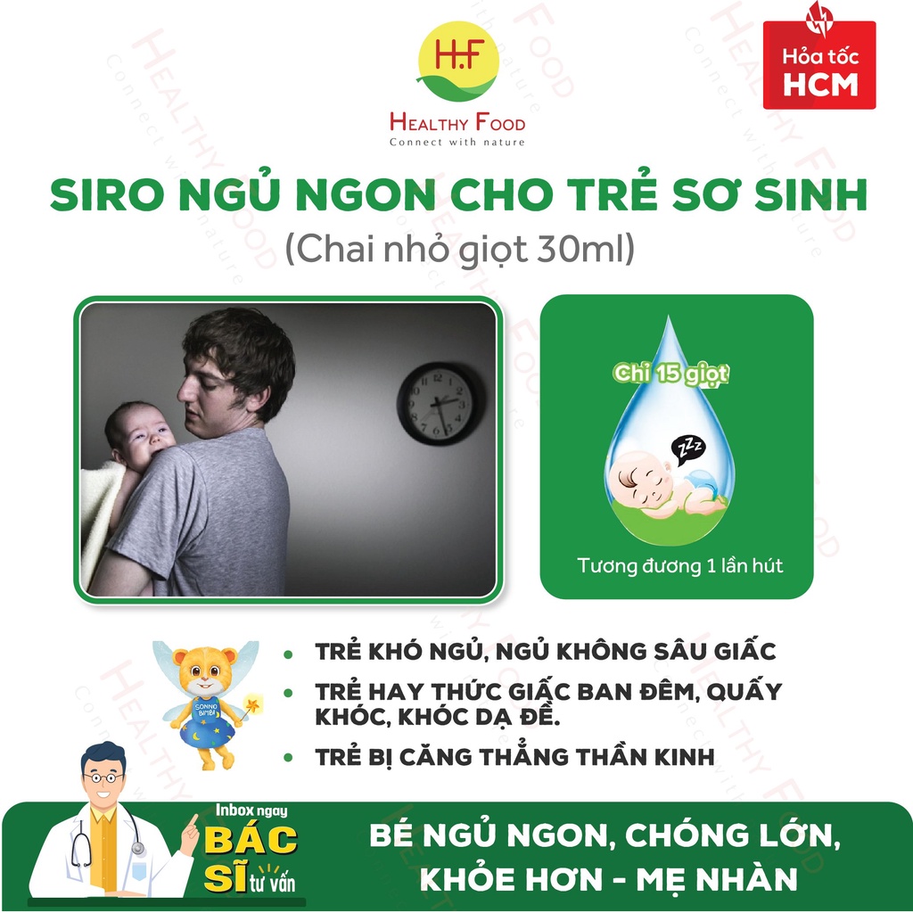 Fitobimbi Sonno - Siro Nhỏ Giọt Giúp Bé Ngủ Ngon Sâu Giấc, Hết Quấy Khóc Đêm (Chai 30ml)