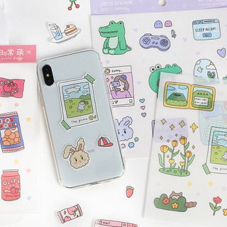 Hình dán phong cách Hàn Quốc - Decor Sticker