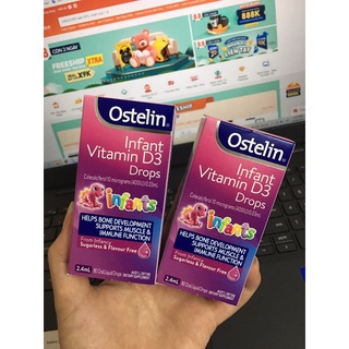 Ostelin Vitamin D3 Liquid/Drops cho bé