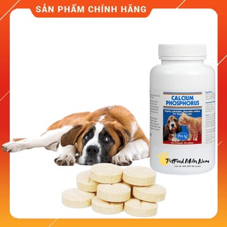 Viên Bổ Sung Canxi Cho Chó Mèo Calcium Phosphorus PETAG - 1 Viên