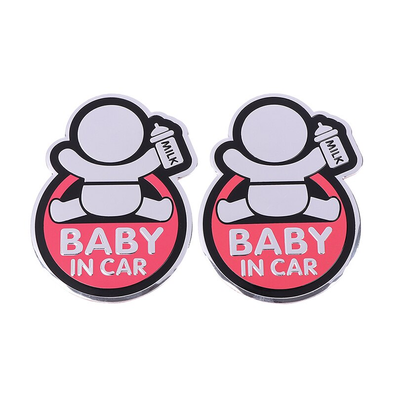 Tem Nhôm Chữ Baby In Car Dán Xe Ô Tô Tiện Lợi