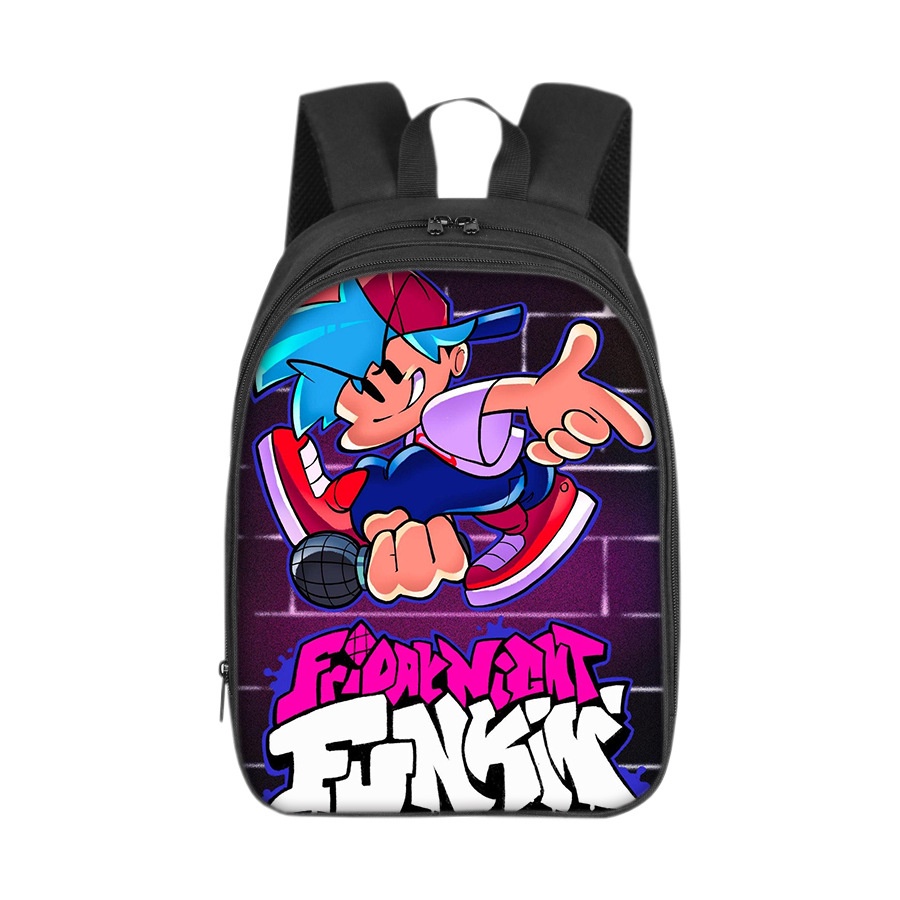 Ba Lô Học Sinh Hai Lớp In Hình Game Friday Night Funkin FNF