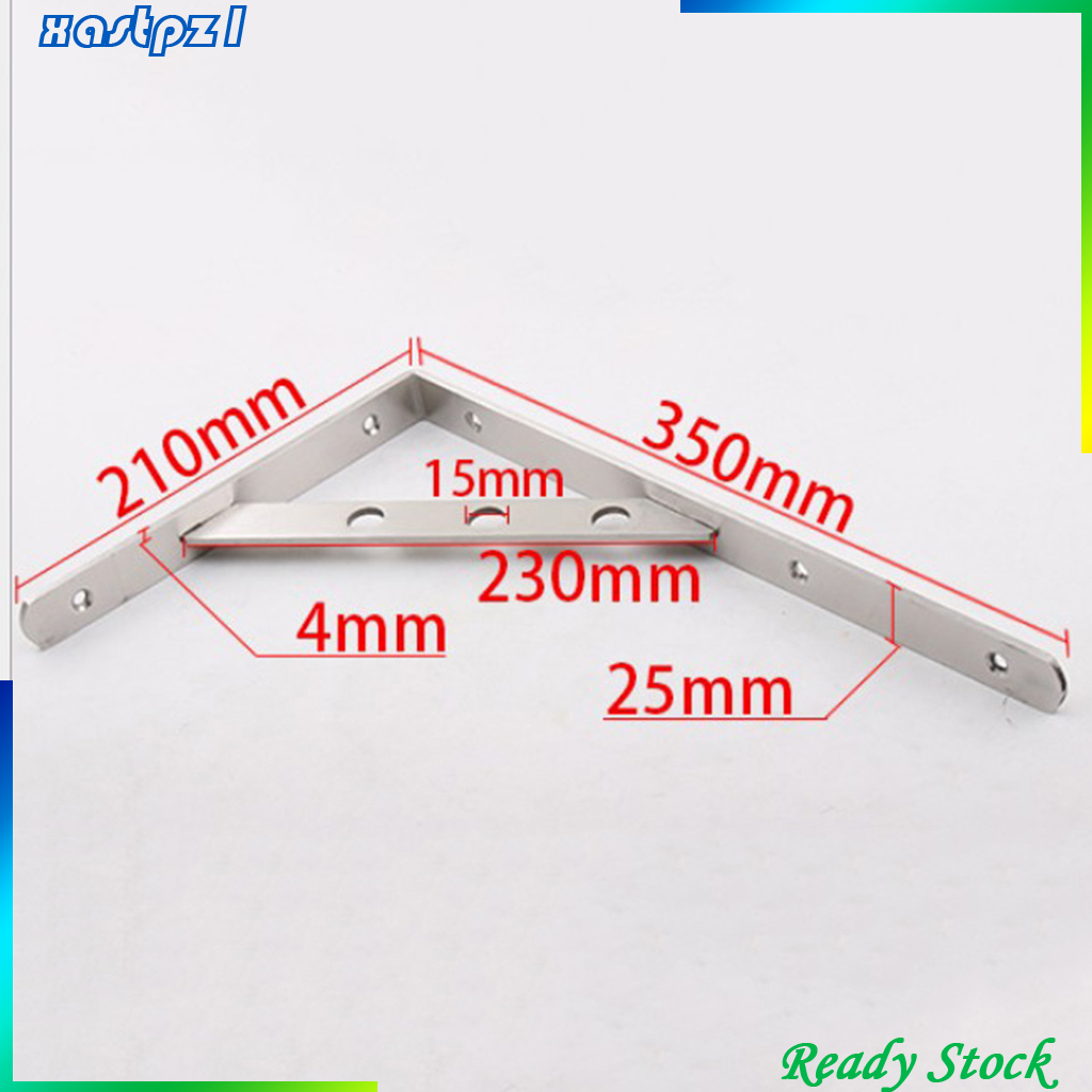 (Hàng Có Sẵn) Giá Đỡ Hình Chữ L Bằng Thép Không Gỉ 1 Cặp