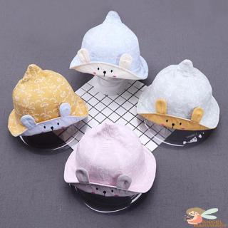 Mũ Tai Thỏ Vải Cotton Kiểu Hàn Quốc Cho Bé