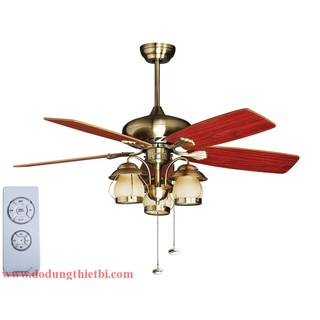 Quạt trần trang trí kiểu châu âu 48yft-1025