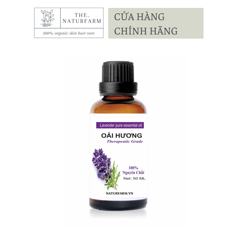 Tinh dầu oải hương 50ML ( Lavender ) - Tinh dầu thơm phòng, treo xe, đuỗi muỗi