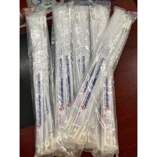 Combo 10 dây hút dịch,hút nhớt có nắp Hoàng Sơn
