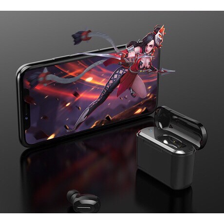 Tai Nghe Không Dây, Tai Nghe Bluetooth Mini T1 Có Dock Sạc, Kiêm sạc dự phòng Pin Cực Trâu Cực đẹp, Hiện Đại | BigBuy360 - bigbuy360.vn