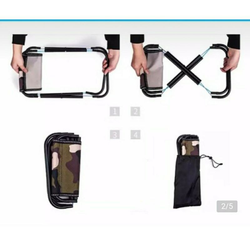Ghế xếp mini dã ngoại cắm trại ngoài trời | BigBuy360 - bigbuy360.vn