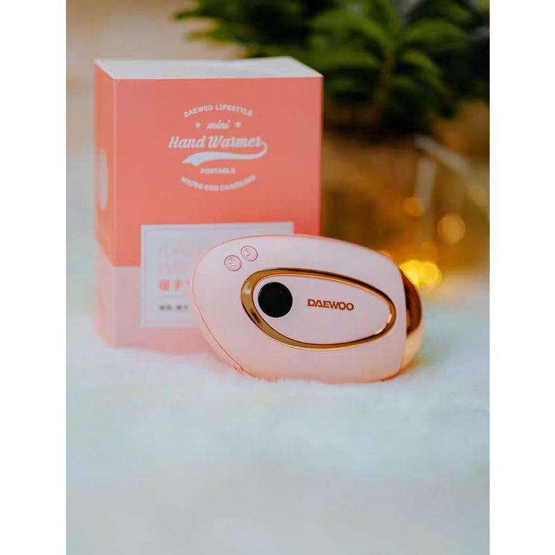 MÁY CHƯỜM ẤM MASSAGE TÍCH HỢP SẠC DỰ PHÒNG 5000mAh DAEWOO