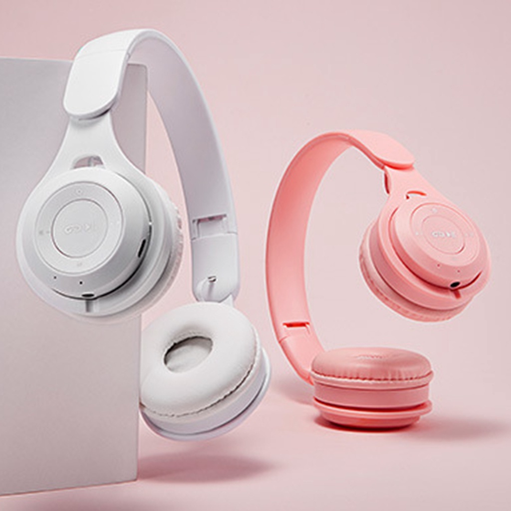 Tai Nghe Chụp Tai M6 Bluetooth Không Dây Âm Trầm Mạnh Mẽ Có Thể Gập Lại