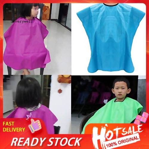 Áo Choàng Cắt Tóc Chống Nước Cho Trẻ Em