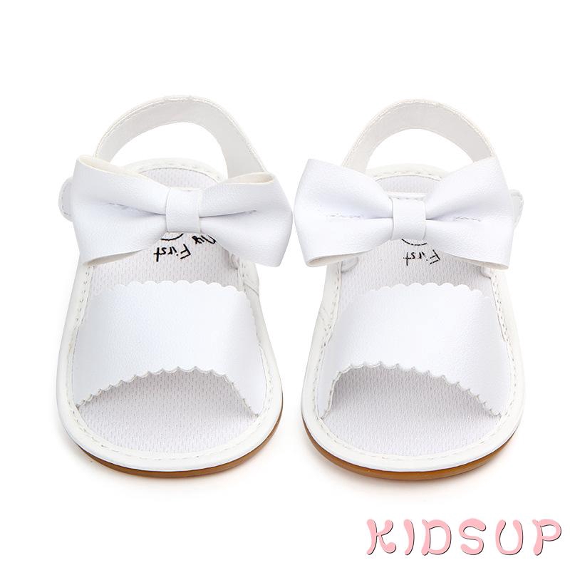 Giày Sandal Da Pu Chống Trượt Hở Ngón Cho Bé