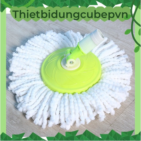 ( 𝑭𝑹𝑬𝑬𝑺𝑯𝑰𝑷 ) Thùng Lau Nhà, Bộ Lau Nhà Thông Minh 360 Độ - Bộ Lau Nhà Cao Cấp Cây Inox Kèm Bông Cotton