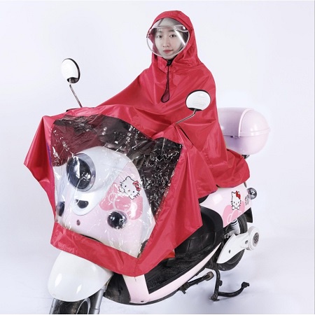 Áo Mưa Một Người, Áo Mưa Trùm Quảng Châu Cao Cấp Đi Bão ( Dày 650 gram, không nhăn)
