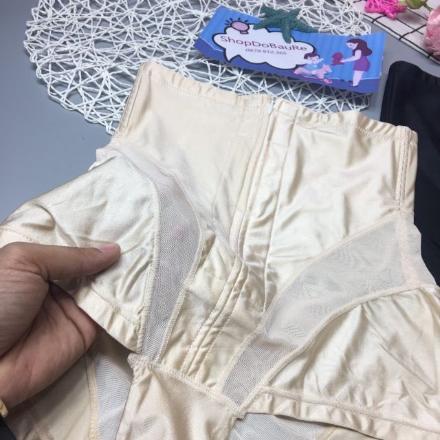 Quần gen bụng 💖Free Ship💖Quần gen nịt bụng dưới mặc váy chống cuộn định hình cạp cao lụa mềm kéo khóa nâng mông a | BigBuy360 - bigbuy360.vn