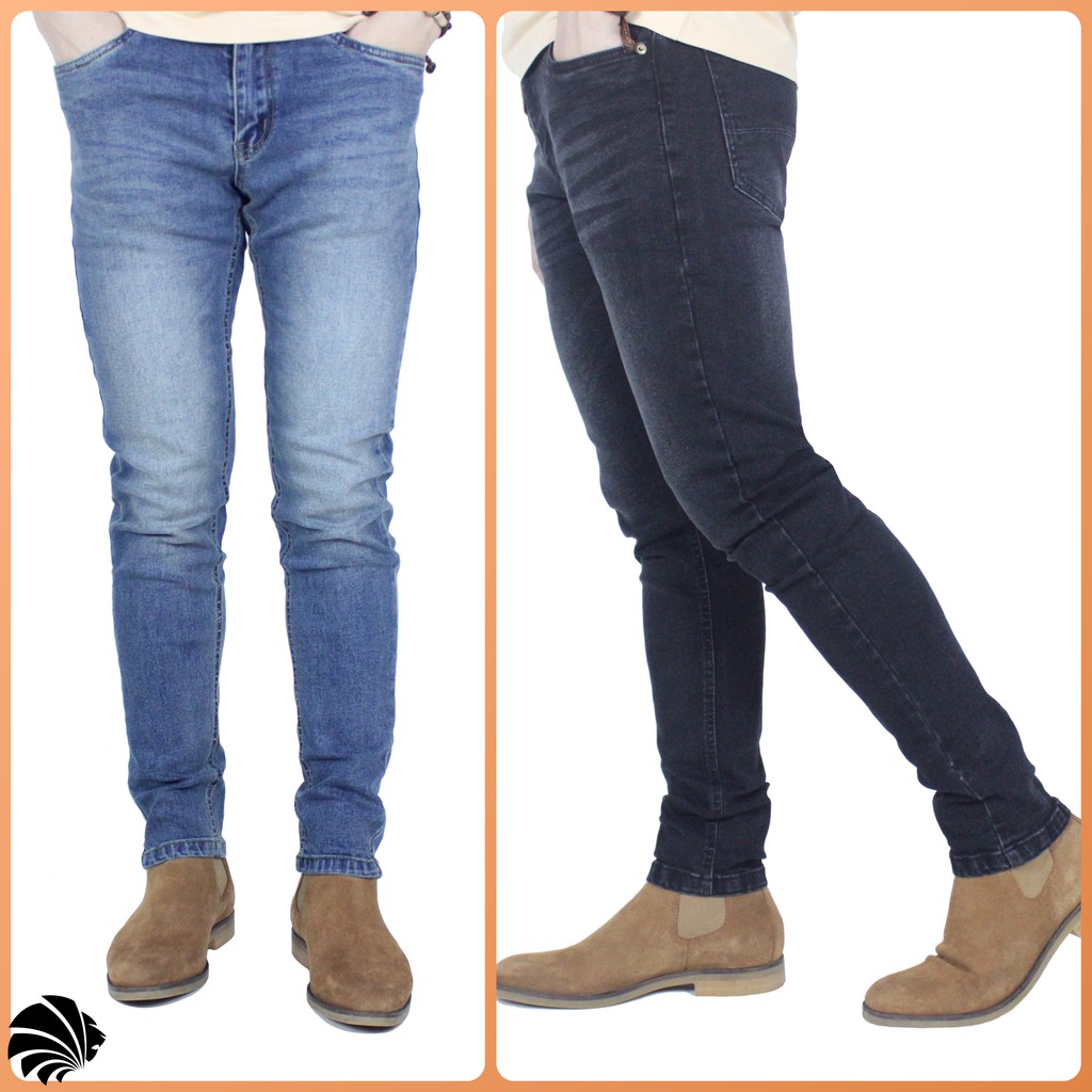 Quần jean nam - quần bò nam basic nhiều màu dáng slim fit chất liệu denim dày dặn co giãn mặc lên trẻ trung sang trọng | BigBuy360 - bigbuy360.vn