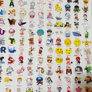 sét 10 tờ sticker khen thưởng