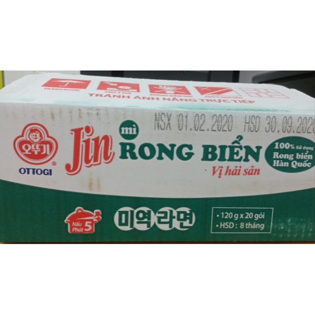 Combo mì rong biển ottogi 120g