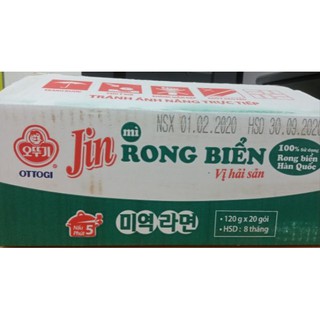 Combo mì rong biển ottogi 120g
