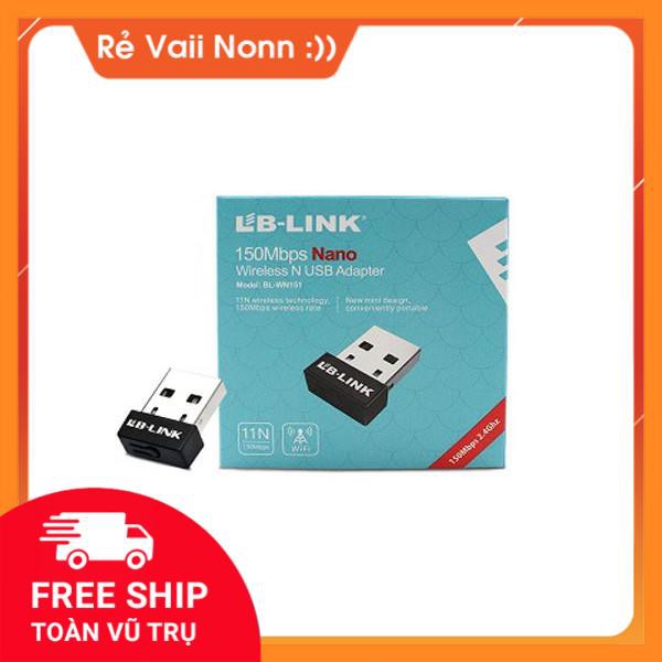 Hàng Cao Cấp LB LINK - USB Wifi Nano tốc độ 150Mbps