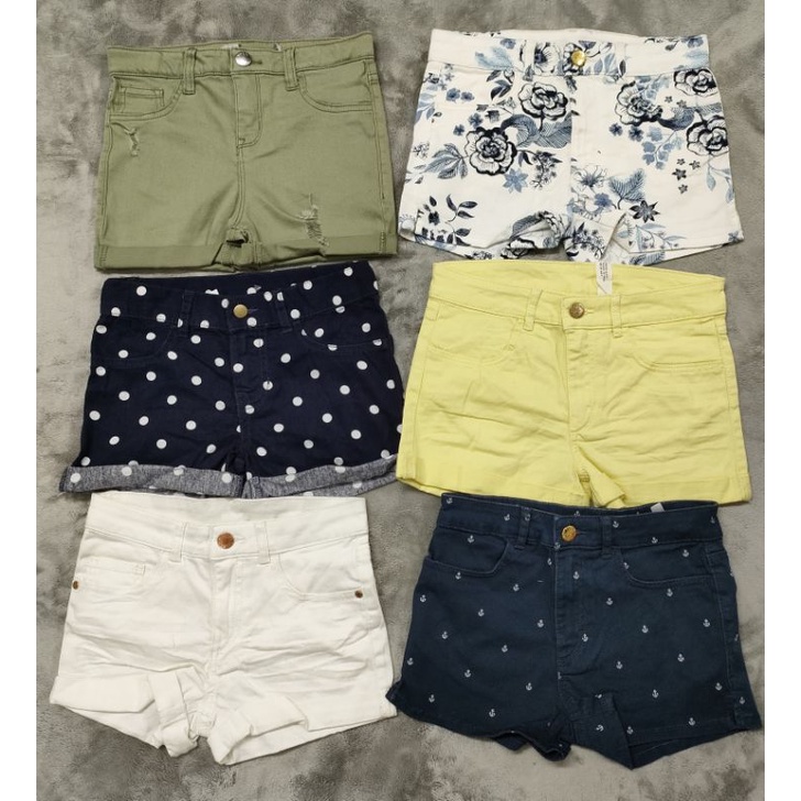 Quần short kaki HM bé gái