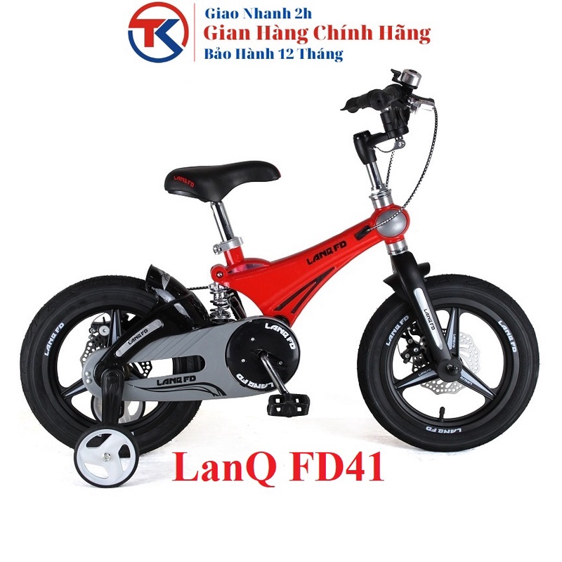 Xe Đạp Trẻ Em LanQ FD Có Giảm Xóc Cho Bé Từ 2 Đến 7 Tuổi