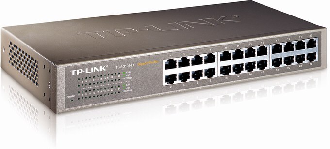 [SALE 10%] Bộ chia tín hiệu, Switch 24 Port TP-LINK TL-SG1024D