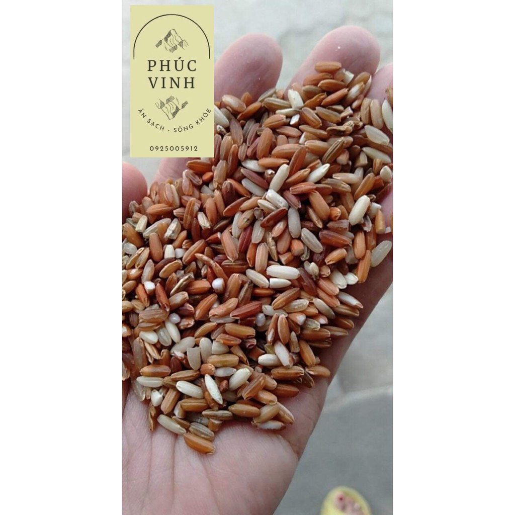 [2kg] Gạo lứt đỏ dẻo Điện Biên (không cần ngâm nước)