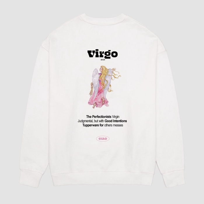 Áo nỉ sweatshirt Selected Cung Hoàng Đạo