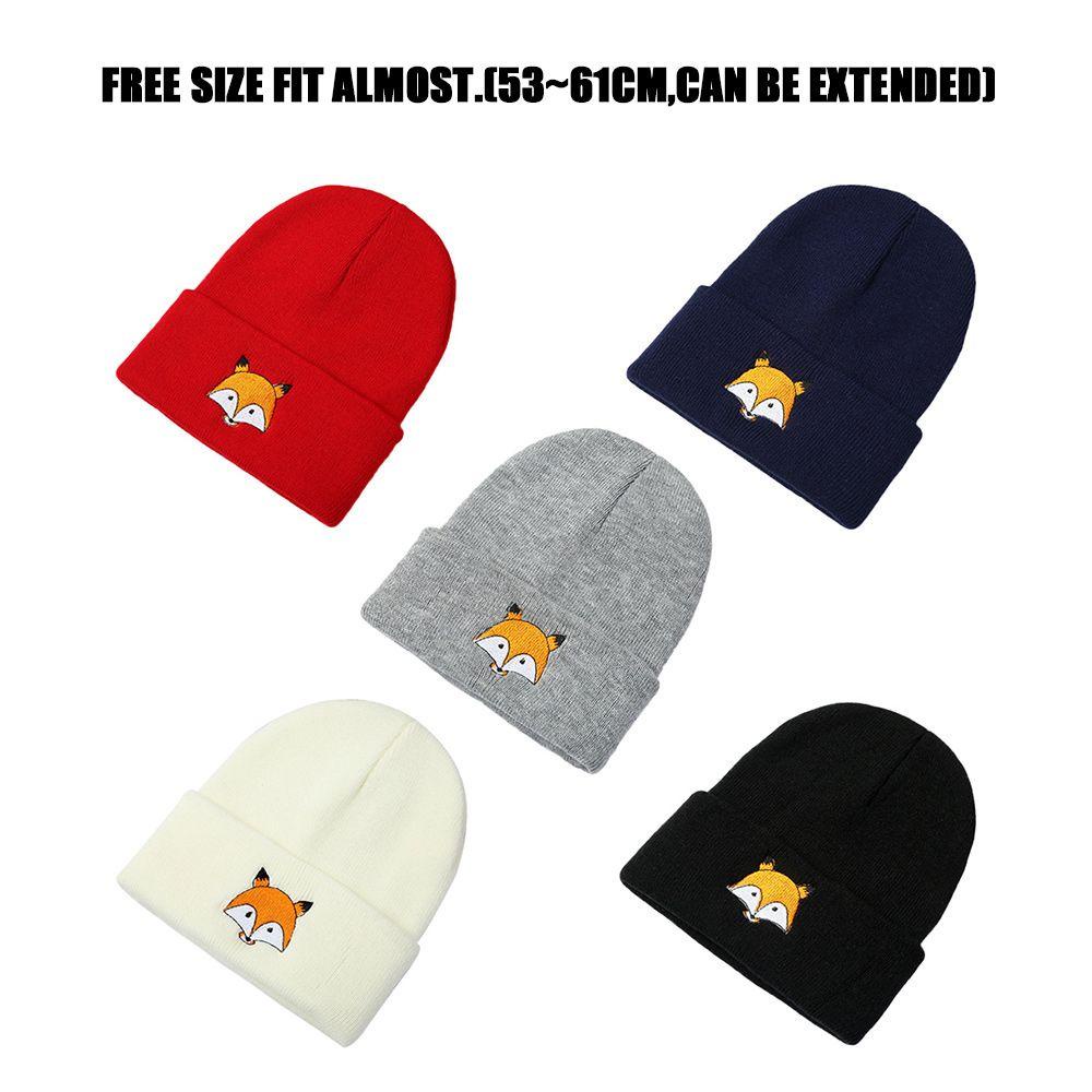 Mũ Len Trùm Đầu Màu Trơn Dễ Thương Chất Lượng Cao Cho Nam Và Nữ