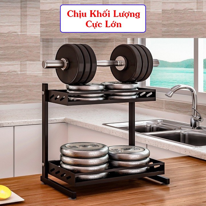 Kệ Gia Vị -Kệ Nhà Bếp 2 Tầng,3 Tầng Đa Năng Chất Liệu Thép Cao Cấp Không Gỉ Sơn Tích Điện.