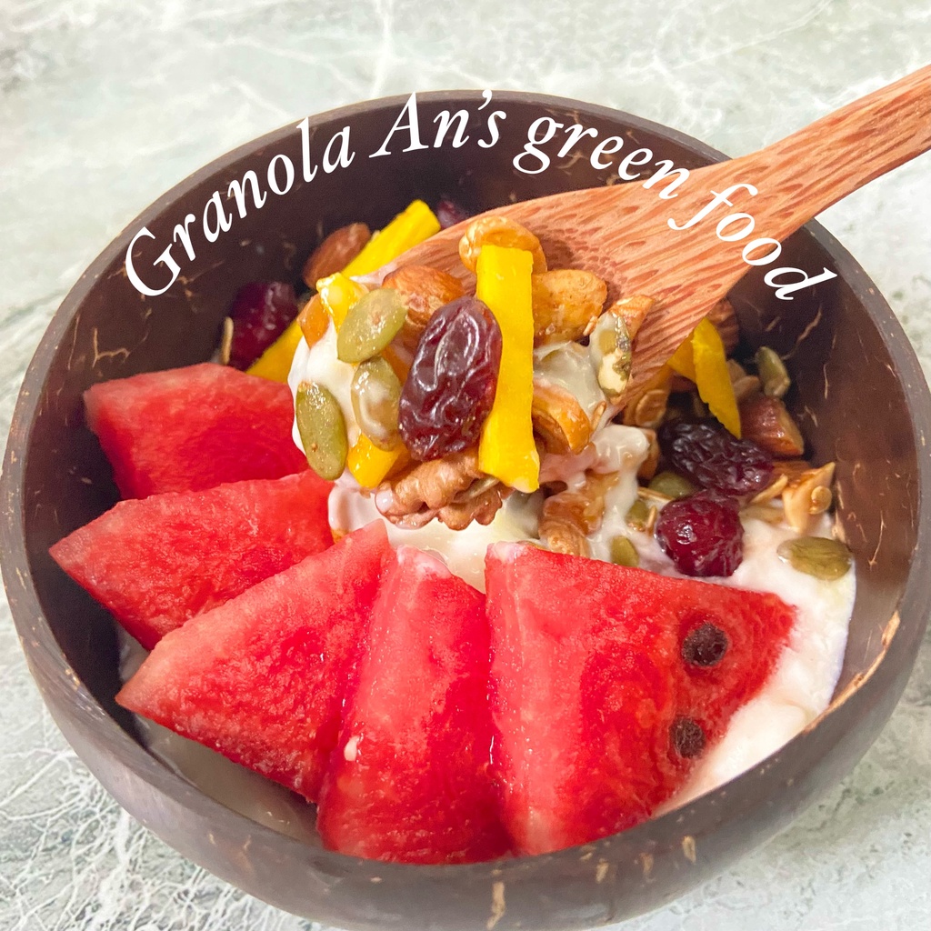 Granola Siêu Hạt - Ngũ Cốc Ăn Kiêng, Giảm Cân, Eat Clean - Nông Sản Sạch - An's Green Food