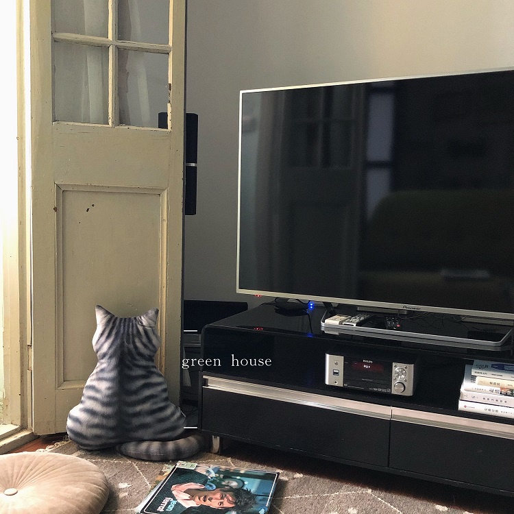 Gối nhồi bông hình con mèo dễ thương làm quà tặng/ đồ chơi cho trẻ em