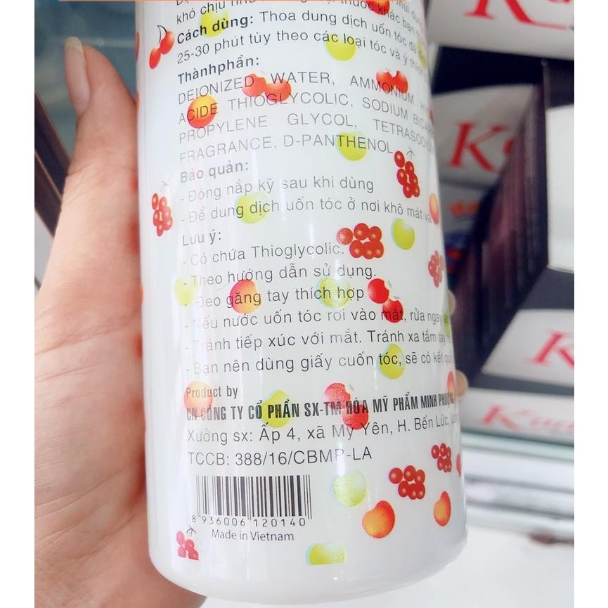 Uốn tóc lạnh trái cây 500ml