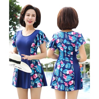 Đồ bơi nữ bikini đi biển cho các mẹ trung niên (sẵn đệm ngực, quần đùi) , người lớn tuổi, áo tắm đi biển cho mẹ