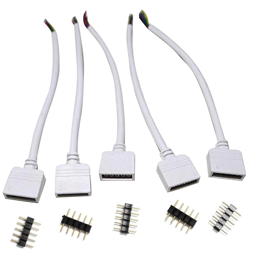 Đầu Nối Kim 5Pin 4Pin Chuyên Dụng Cho Dây Đèn Led RGB