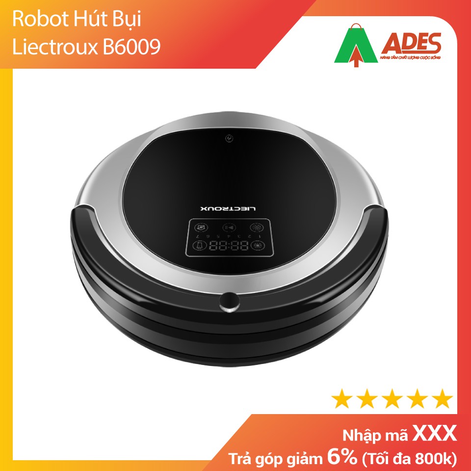 [Mã 154ELSALE2 giảm 7% đơn 300K] Robot Hút Bụi Liectroux B6009 | Chính Hãng, Giá Rẻ