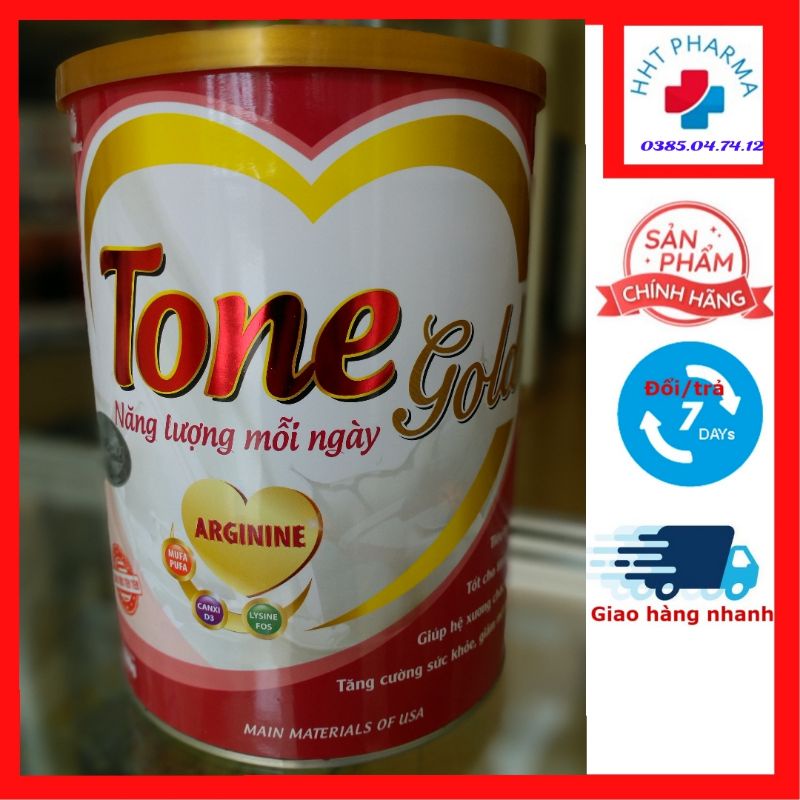 Sữa bột Tone gold 900g tốt cho tim mạch và giúp cơ thể khoẻ mạnh