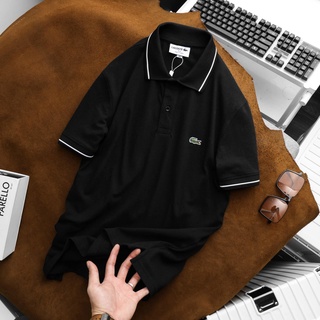 Áo Polo LASCOTE trơn basic (Trắng,Xám,Đen)