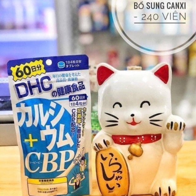 Viên uống D.H.C Canxi CBP 60 ngày- D.H.C_Canxi CBP Nhật Bản