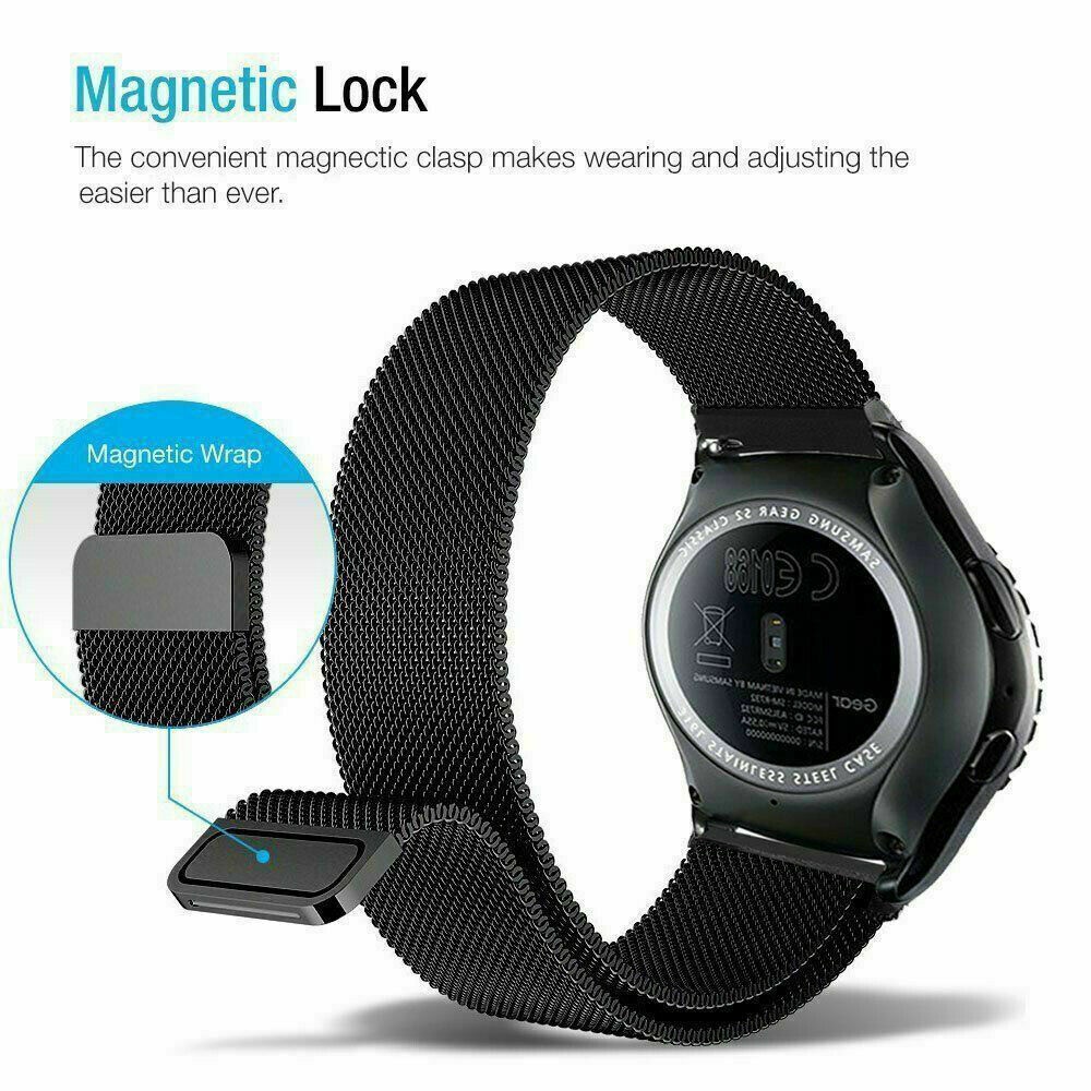 Dây Đeo Milanese Cho Đồng Hồ Thông Minh Samsung Galaxy Active 2 40mm 44mm 4 Classic 46mm