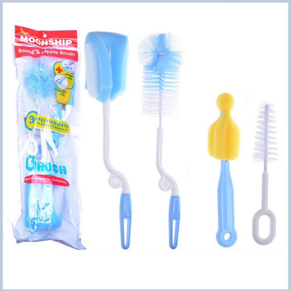 Cọ Bình Sữa Và Núm Ti 4 Chi Tiết Tiện Lợi Cho Mẹ Và Bé