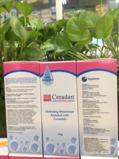 CERADAN HYDRA dưỡng ẩm cho da bé.