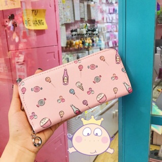 Ví dài hoạ tiết cute mẫu mới cực xinh