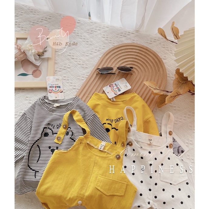 Set yếm body cara cho bé