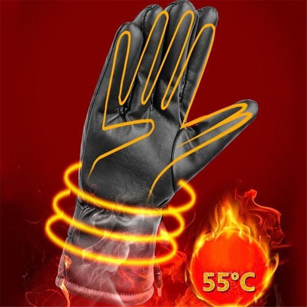 Găng Tay Sưởi Ấm Chống Gió Chống Thấm Nước Có Thể Sạc Lại