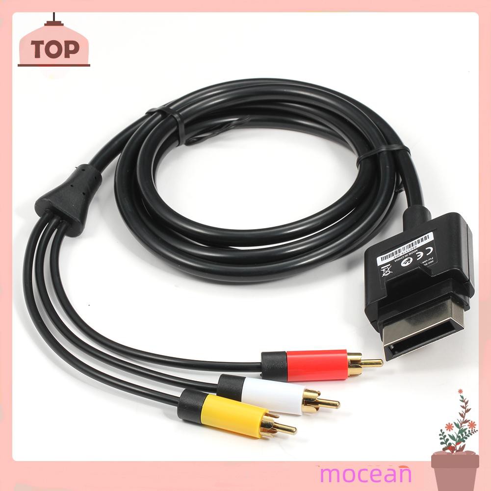 Cáp Âm Thanh Video Av Rca Cho Xbox 360 Slim 1.8m