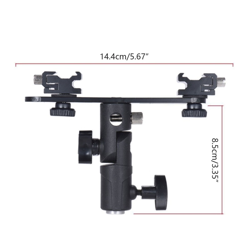 Giá Đỡ Đèn Flash 2 Chân 1 / 4 '' 3 / 8 '' Chuyên Dụng Cho Máy Ảnh DSLR