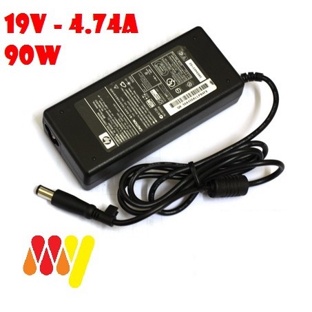 [ BH 1 đổi 1] Sạc Laptop HP 19V - 4.74A chân kim to HP 8460 8470 8560P 8570P (Adapter HP 90w tròn to)